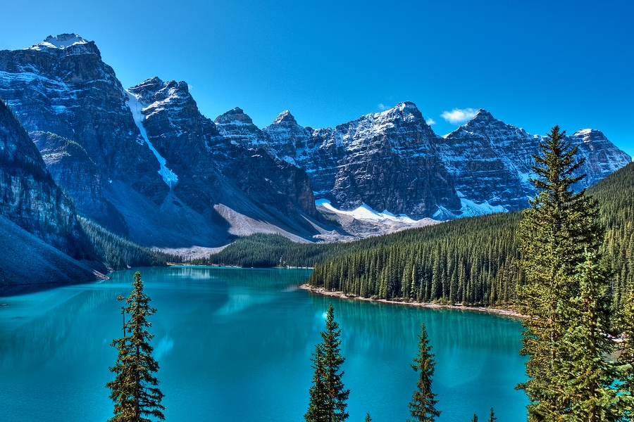 Azure Afternoon\n\nMoraine Lake, Banff National Park, Alberta\n\n10 September, 2009