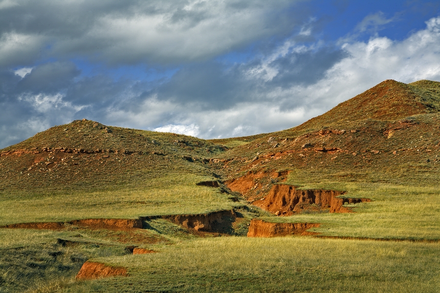 Red Dirt Defile, Wind Cave National Park, South Dakota\n\n15 April, 2010