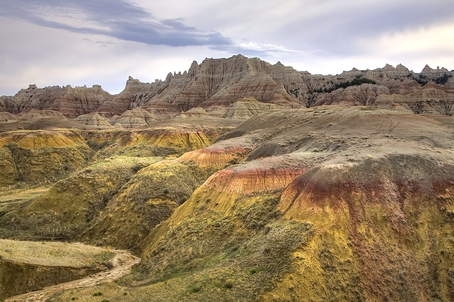 Badlands National Park, South Dakota\n\n18 April, 2010