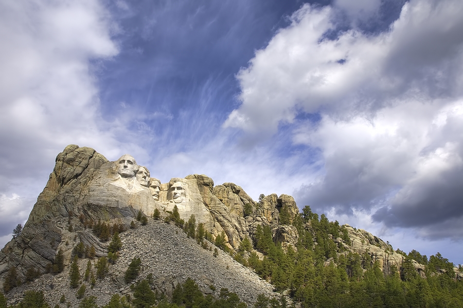Mount Rushmore National Memorial, South Dakota\n\n19 April, 2010