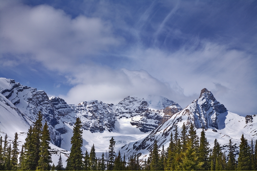 Parker Ridge, Near the Columbia Icefields, Jasper National Park, Alberta\n\n26 April, 2010