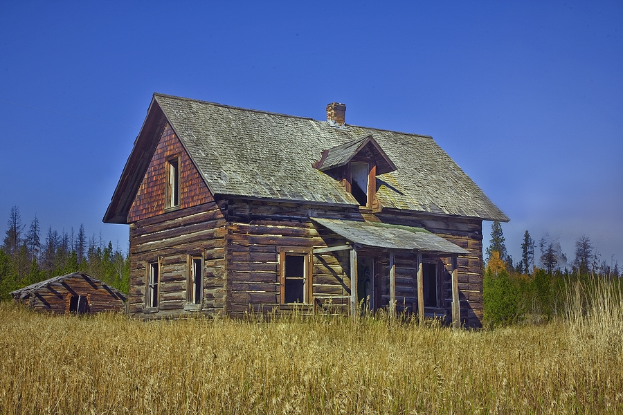 Old Homestead, Douglas Lake Road, Near Meritt, British Columbia\n\n30 September, 2010