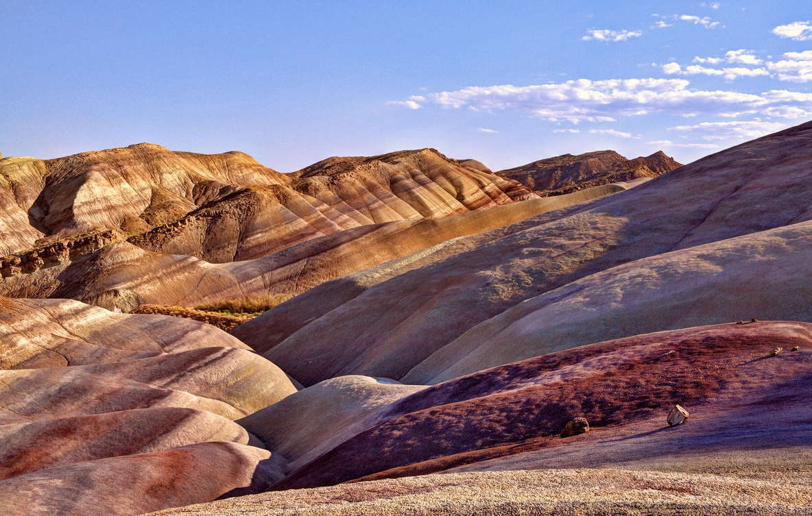 Bentonite Hills, Capitol Reef National Park, Near Torrey, Utah\n\n19 May, 2012