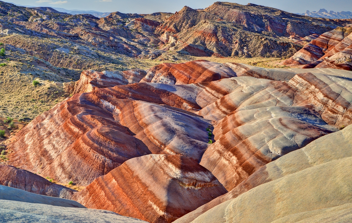 Bentonite Hills, Capitol Reef National Park, Near Torrey, Utah\n\n19 May, 2012