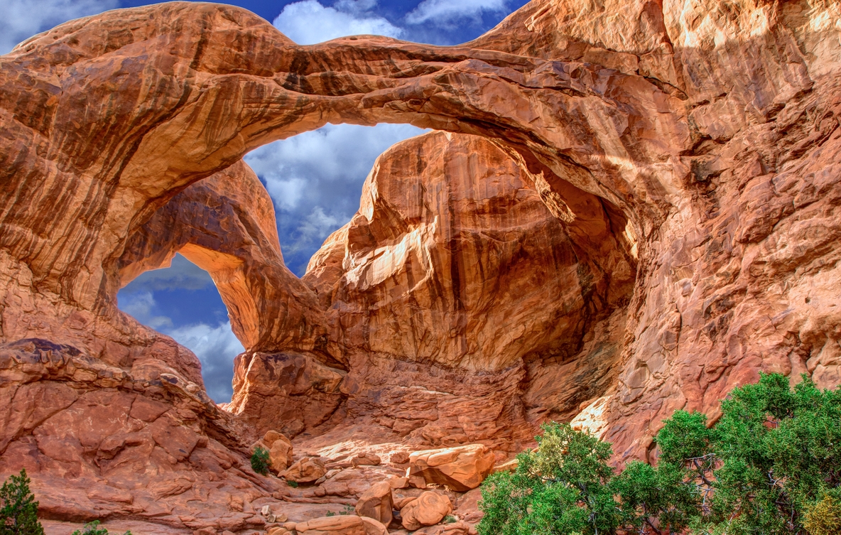 Double Arch, Arches National Park, Near Moab, Utah\n\n6 May, 2012