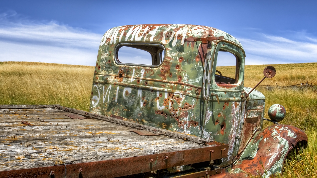Potter Road, Near Palouse, Washington\n\n27 July, 2013